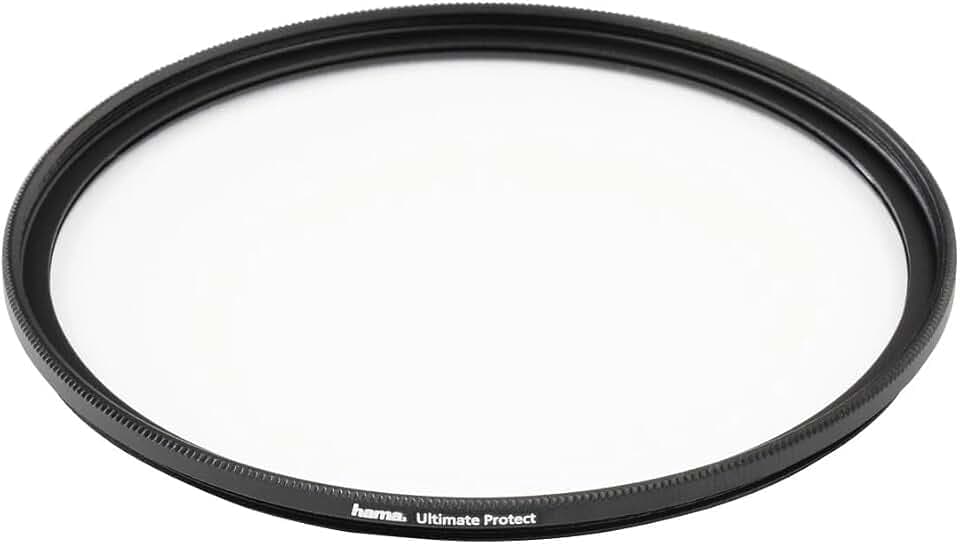 Hama Schutz-Filter 49 mm Wide (Protect Filter, Objektivfilter, Schutzfilter mit MC8 Beschichtung, Foto Filter, Ultra dünn, Kamera Filter mit Nano Beschichtung, inklusive Filterbox)