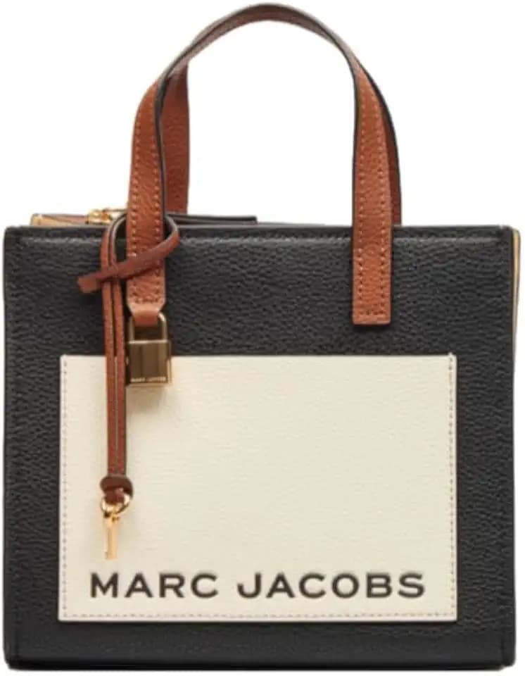 Marc Jacobs Mini Grind Tote Top Handle Small Black Multi