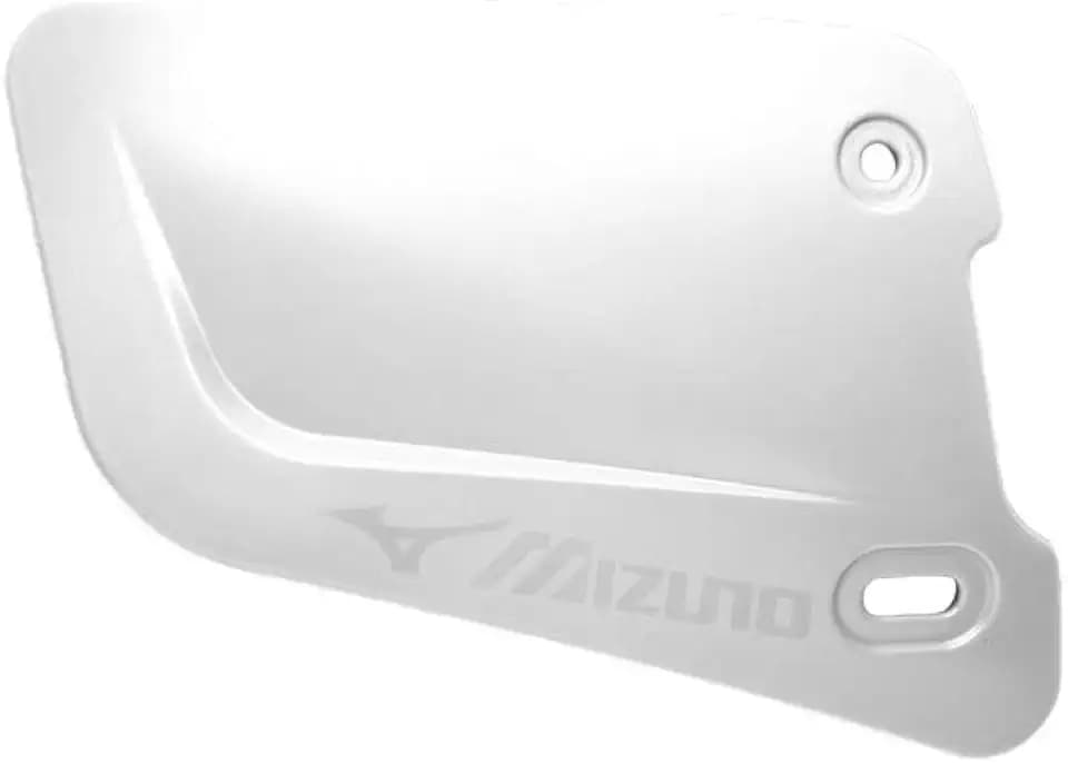 Mizuno Batters Face Protector, White, Right Hand Batter