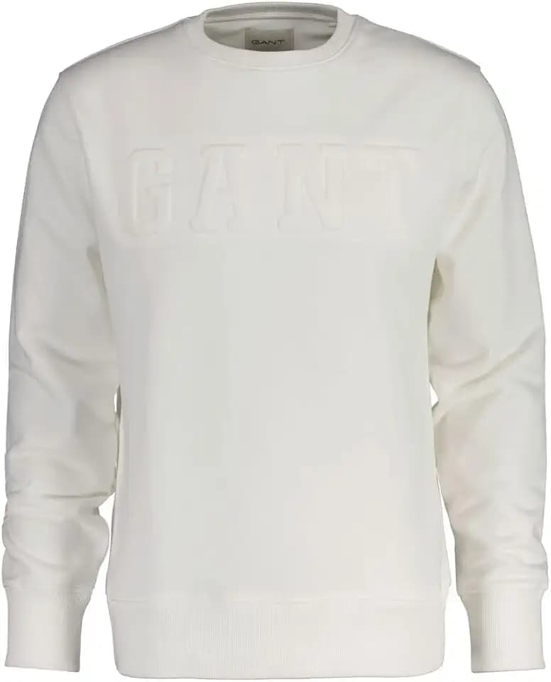 Gant Herren Embossed C-Neck Sweat Sweatshirt