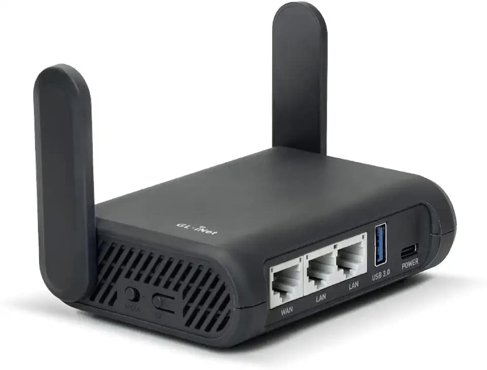 GL.iNet GL-A1300 Pocket VPN Travel Router - Portable Wi-Fi Router for Travel, Easy to Set up, Connect to Public & Hotel Wi-Fi login Page