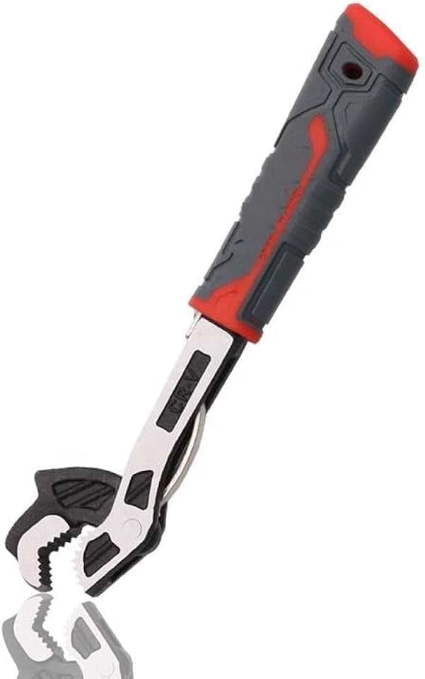 BUYOHLIC Self Adjusting Locking Wrench - Multifunctional Universal Adjustable Pipe Wrench (10'' Inches)
