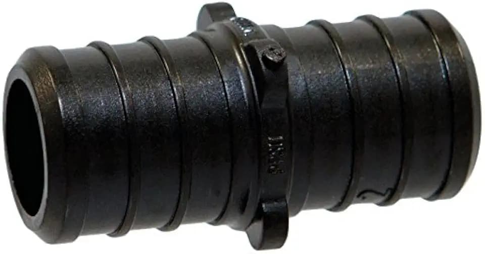 SharkBite 1 Inch Poly Crimp Coupling, Pack of 5, PEX Pipe, PE-RT, UP020A5