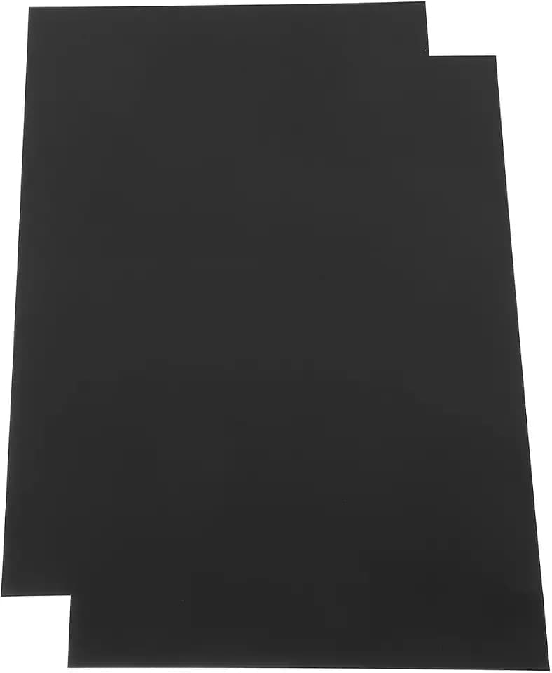 A4 Aluminium Gravurplatten 2 Stück Schwarz Eloxiertes Metallblech für Heimwerker Bastelarbeiten und Dekorative Gravurkarten