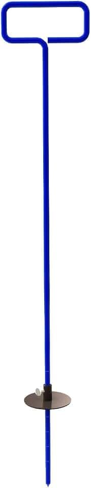 Bon Asphalt Depth Gauge – 30 in. Adjustable Steel Gauge for Measuring Fresh Asphalt Depth with 7 Quick-Set Levels for Precision Paving Applications