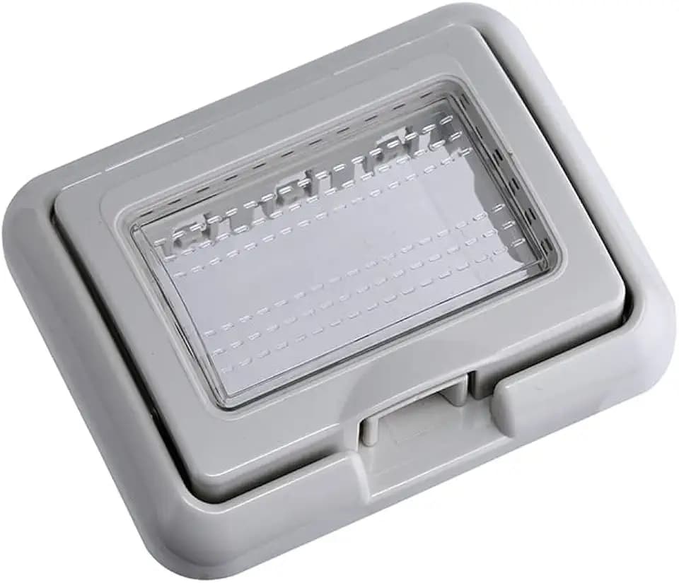 Platte mit 3P-Deckel, Halterung für Stango Idrobox IP55, kompatibel mit Bticino Matix (1)