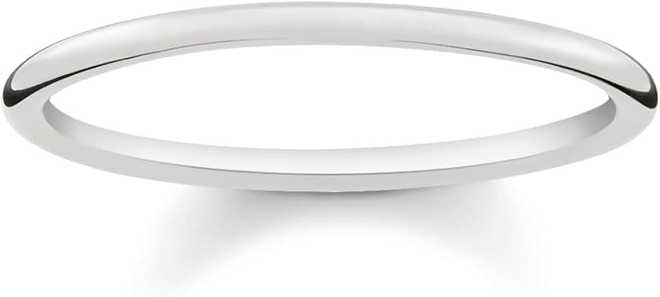 THOMAS SABO Ring Recyceltes 925 Sterling Silber, Größe 48, TR2123-001-12-48