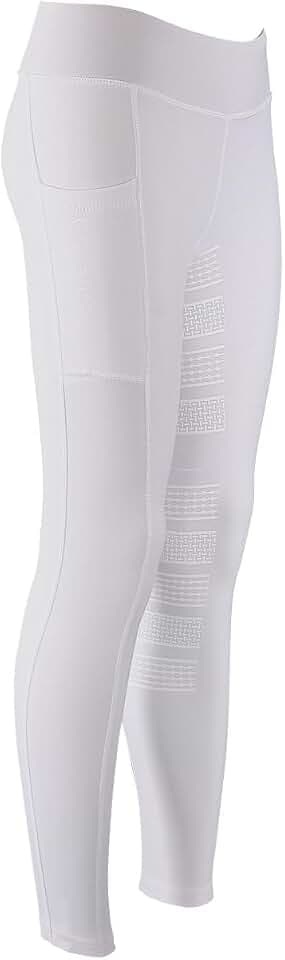 AK Wintex Reithose zum Überziehen, hohe Taille, Winter-Leggings, Vollbesatz, Silikongriff