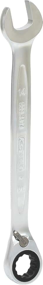 KS Tools 503.4614 GEARplus Ratschenringmaulschlüssel,umschaltbar,14mm, 14 mm