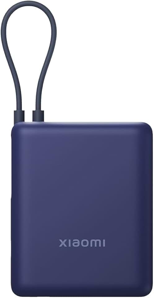 Xiaomi 33W Power Bank 10000mAh, Tragbares USB-C-Schnellladegerät, PD3.0, QC3.0, Apple 2.4, 3 Ausgangsanschlüssen,für iPhone 15 Serie, iPad, MacBook, Galaxy, Surface