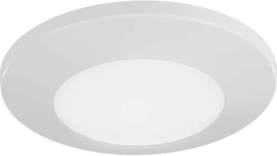 Progress Lighting Emblem 7.25" LED Surface Mount Light, White