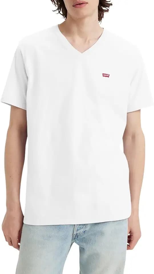 Levi's Herren Original Housemark V-Neck T-Shirt