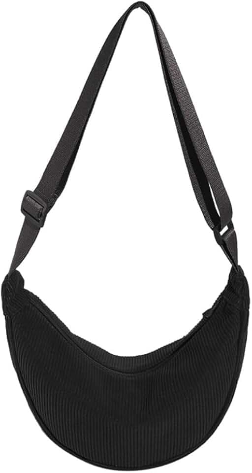 Crossbody Bag Hobo Sling Crescent Bags Women Men Trendy Small Shoulder Bag Purse Dumpling Casual Handbag Adjustable Strap