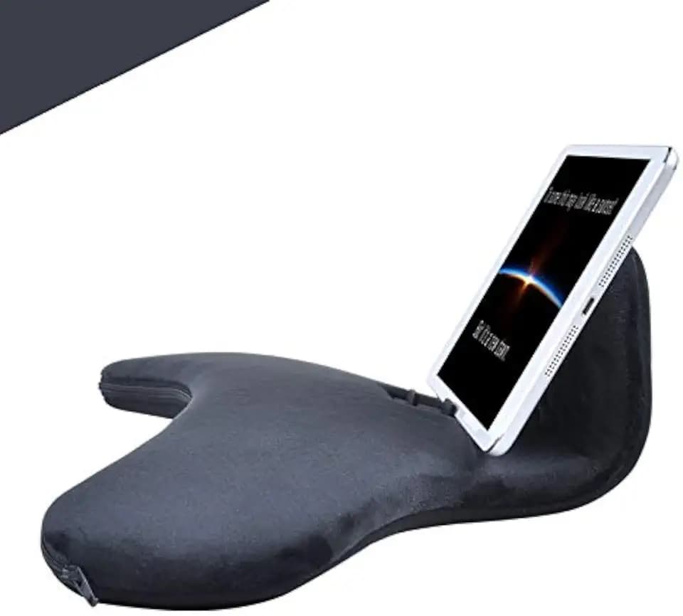 Tablet Pillow Stand for iPad and Phone, Three Viewing Angles Phone Holder