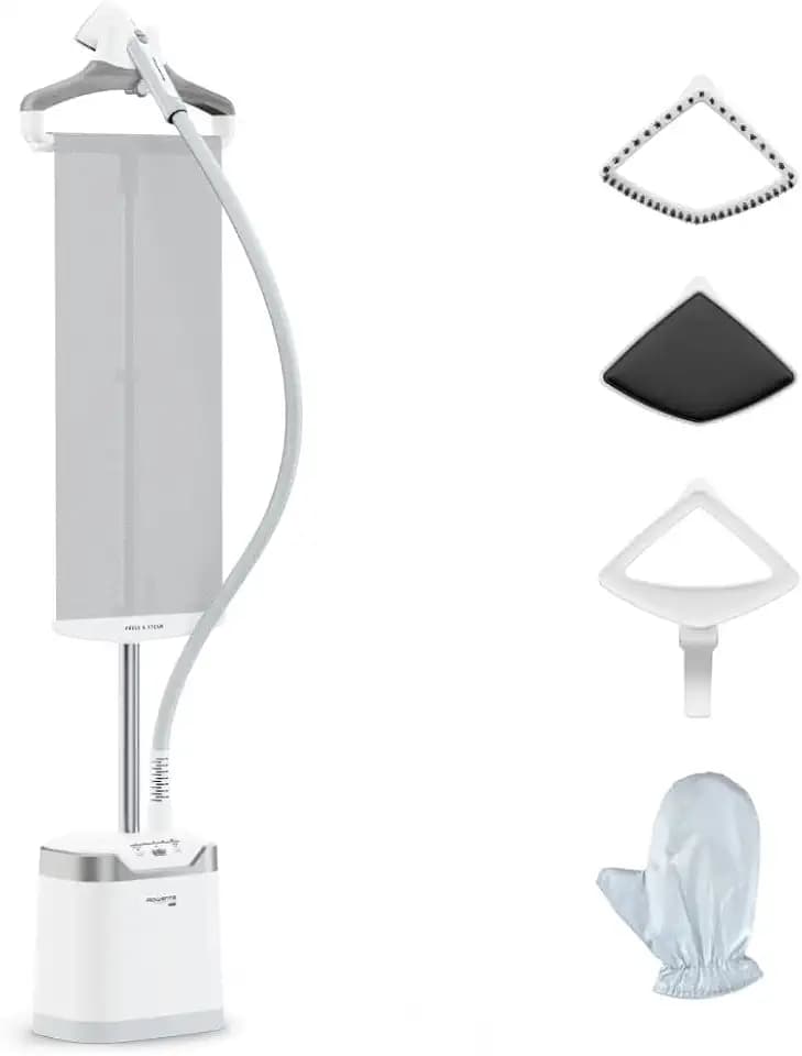Rowenta Pro Style Care Dampfbürste, 2000 W, vertikales Bügeln, starker Dampf bis zu 42 g/min, Press-& Steam-System, XL-Kopf, schnelles Aufheizen, 1,3 Kapazität, IS8470