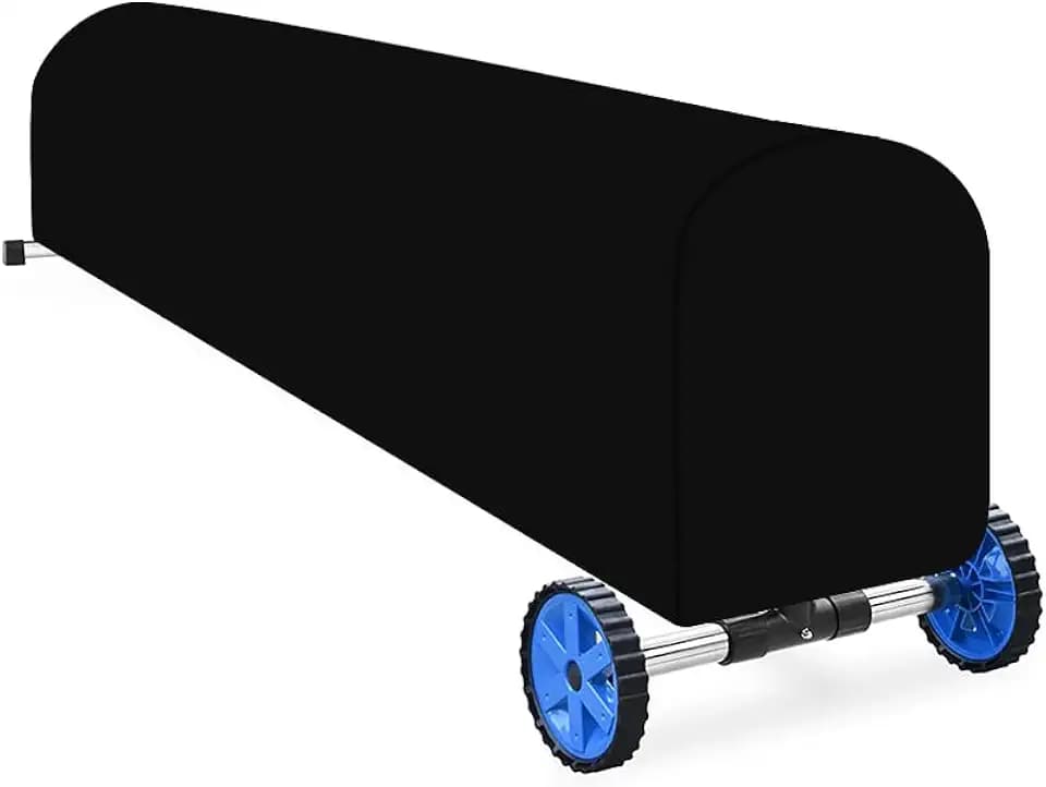 21 Feet Heavy Duty Pool Reel Set Winter Cover Waterproof Inground