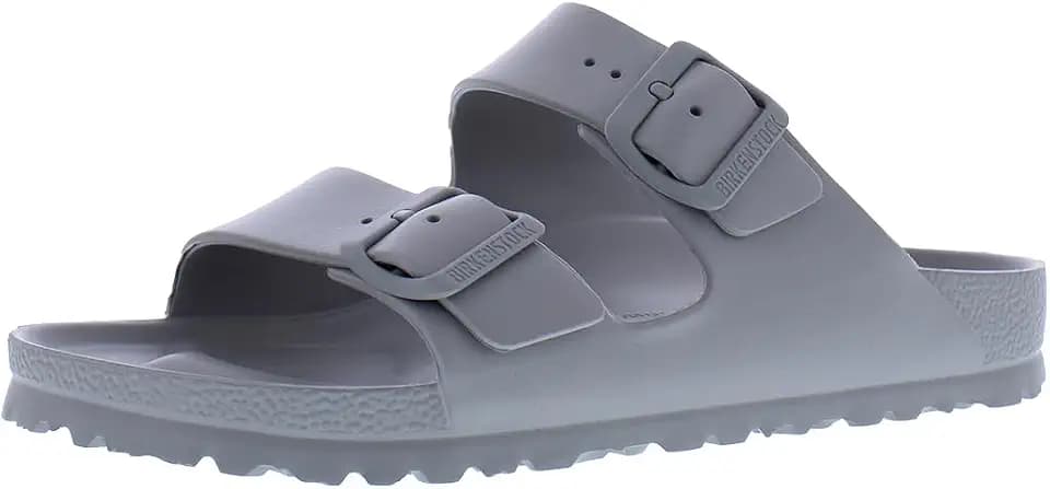 Birkenstock Arizona Unisex Shoes Size 4, Color: Stone Coin-Grey