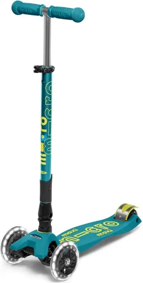 Micro Kickboard | Maxi Faltbarer LED Kinder Scooter für Kinder von 5-12