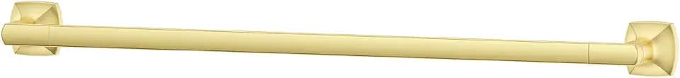 Pfister Vaneri Bathroom Towel Bar 24-Inch Wall-Mounted Brushed Gold Finish Premium Metal Construction Screw-in Installation Modern Bathroom Accessories Hardware, BTBVRI2BG