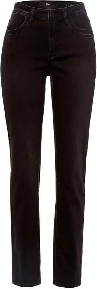 BRAX - Damen Five-Pocket-Hose aus wertigem Baumwollsatin, Style Mary (71-1707_9928820)