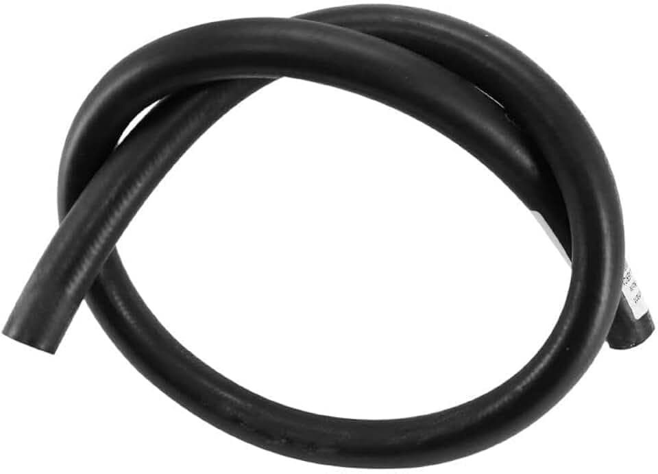 cyclingcolors Gummischlauch EPDM schwarz verstärkt Textil Wasserkühlung DIN 73411 Typ A Heizkörper Flüssigkeit Schlauch Heizung Geflochten Öl Fett Kohlenwasserstoff Ø 12 mm x 1 Meter
