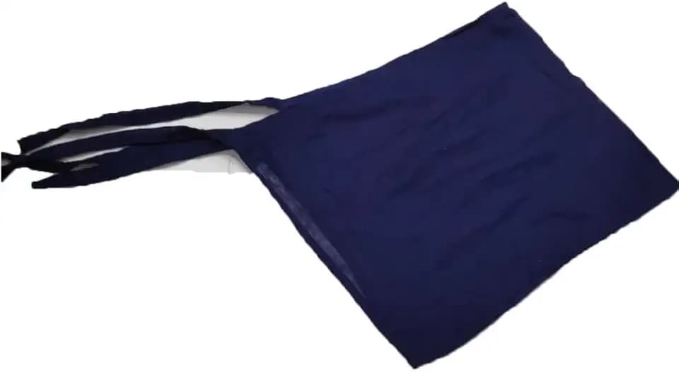 Dori Patka Navy Blue Patka for Sikh Cotton Rubia Fabric patka with 4 Strings/taniya For boys/sikh boys/men (Pack of 2) with Baaz (Blue), free size
