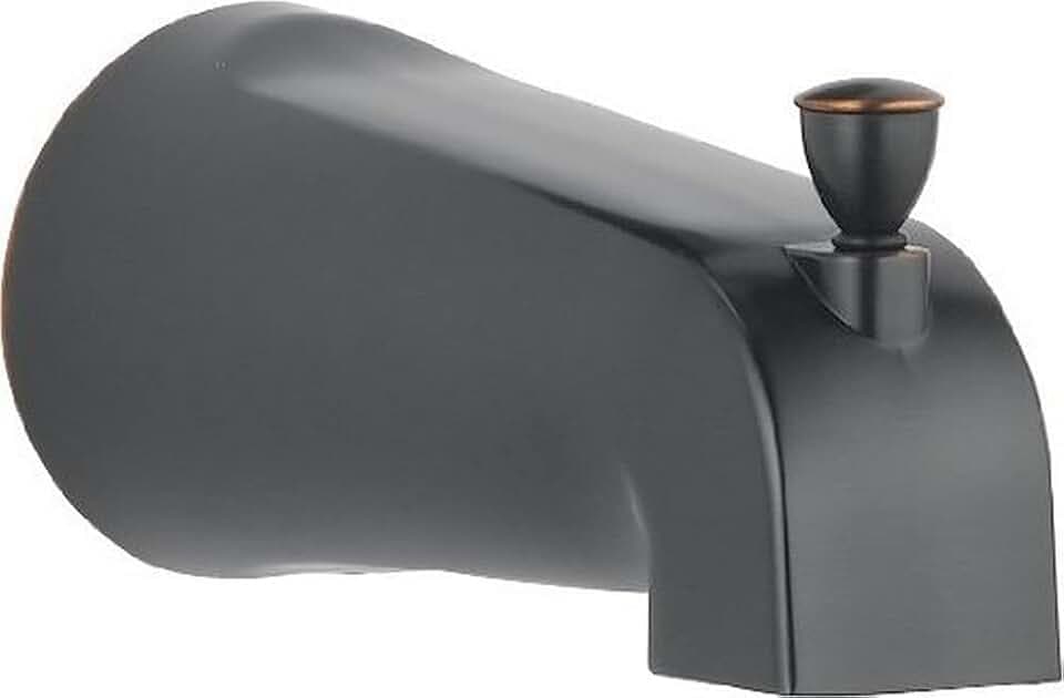 Delta Faucet RP64721OB Foundations Tub Spout - Pull-Up Diverter, Oil Bronze