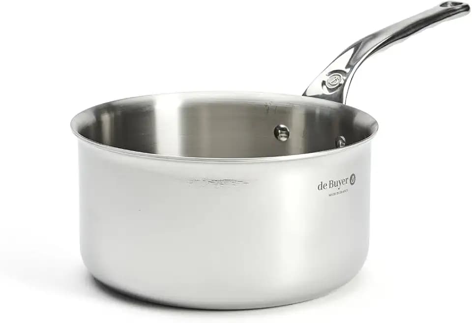 de Buyer - Edelstahltopf AFFINITY - 20 cm - 3706.20, Silber