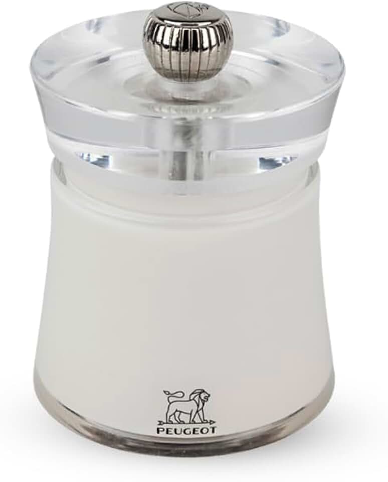 Peugeot 25793 Bali 3 Inch Salt Mill, White