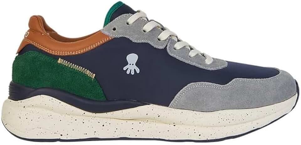 EL PULPO Unisex Zapatilla Detalle Contraste Ep Muros Azul MarinoZAPATILLA