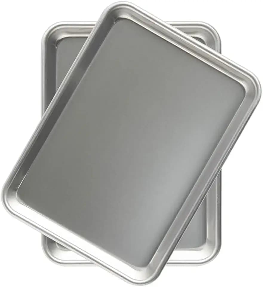 Nordic Ware Aluminized Steel Quarter Sheet Baking Pans, 2-Pack