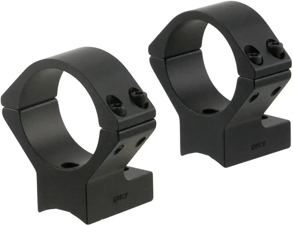 Talley X-Bolt Scope Mounts - Lightweight Alloy Optics Mounting Rings, Black Anodized - 1"/30mm/34mm, Low/Medium/High Options - Compatible with Browning X-Bolt Rifles