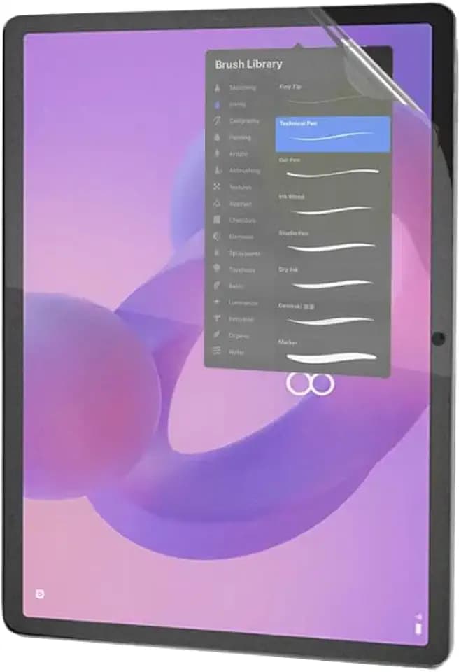 2PCS Soft PET Matte Paper Feel Screen Protector for Lenovo Tab One / K9 8.7" Anti-Glare Matte Protective Film, Drawing, Writing with The Stylus Pen Like on Paper