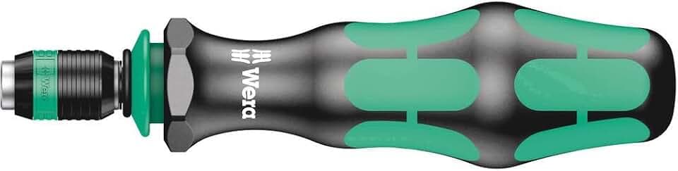 Wera 817 R Bits-Handhalter mit Rapidaptor Schnellwechselfutter, 1/4 Zoll x 133 mm, Wera 05051482001