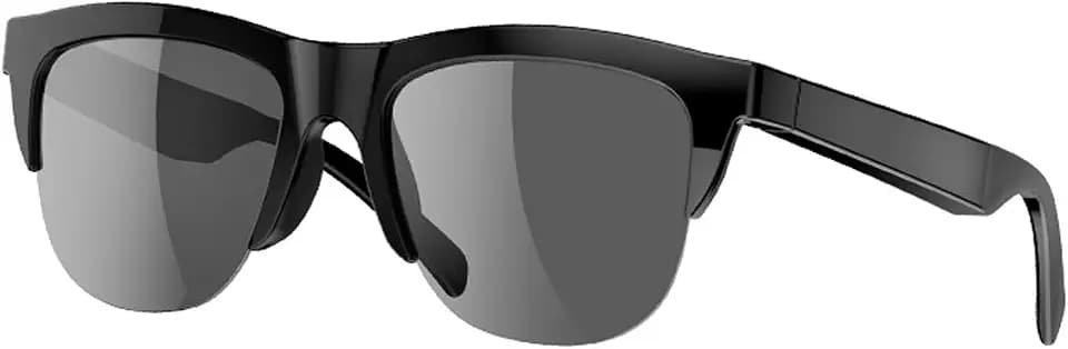 Intelligente Übersetzerbrille, TR90 PC UV400 Sprachübersetzungsbrille, Kabellose Übersetzerbrille Bluetooth Open Directional 137 Sprachen Übersetzungsgerät mit Eingebautem