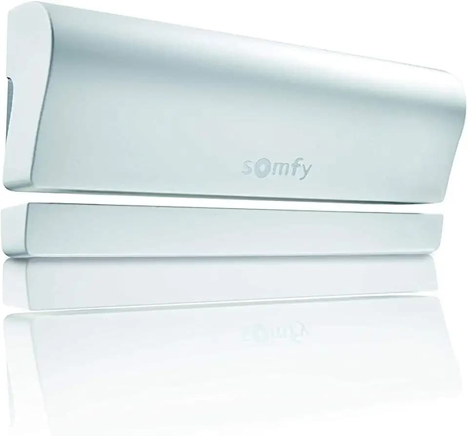 Somfy 2401362 - TaHoma Öffnungsmelder io, Fenster & Türen, inkl. Batterien, weiß, Weiß / Grau