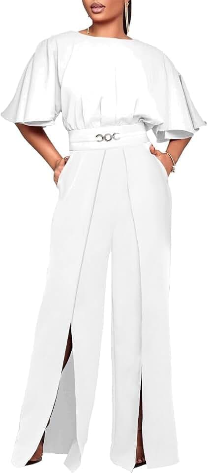 knowfashionstyle Elegant Jumpsuit For Women Dressy Formal Party Rompers
