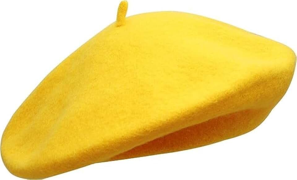 Women's Mens Wool Beret Hat - Classic French Style, Warm, and Fashionable Headwear for Fall and Winter - Elegant, Trendy & Comfortable Accessory in