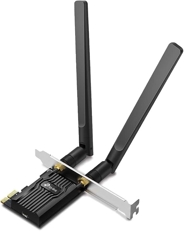 TP-Link Archer TX20E AX1800 Wi-Fi 6 WLAN Karte für PC, Bluetooth 5.2 PCIe-Adapter, 1201 Mbit/s 5 GHz und 574 Mbit/s 2,4 GHz, WPA3-Verschlüsselungsstandard, MU-MIMO, Unterstützt nur Windows 11/10