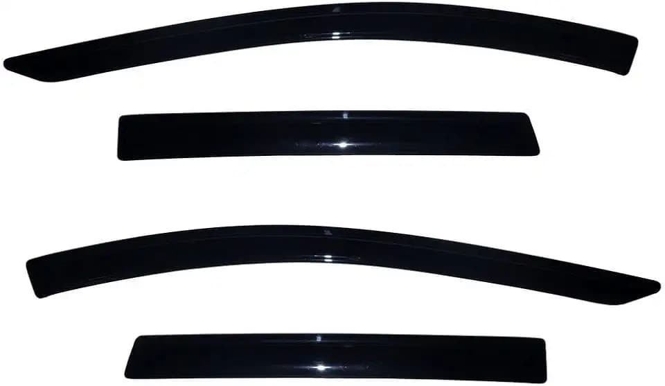 Auto Ventshade [AVS] Outside Mount Rain Guards for 2013 - 2019 Ford Escape | Window Vent Visors, 4 pcs. - Smoke | 94383