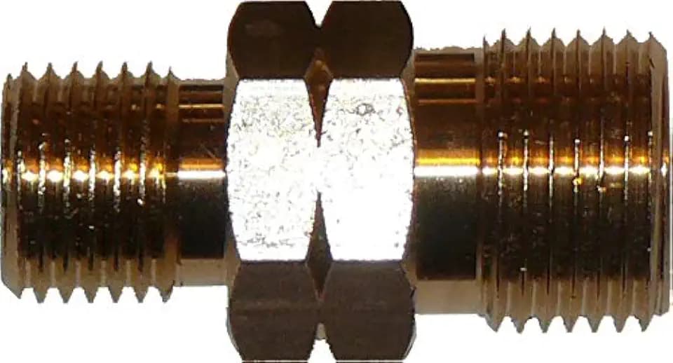 Anschluss für Gasschlauch 1/4" oder 3/8" links und rechts - Schlauchanschluss (1/4" links x 3/8" links)