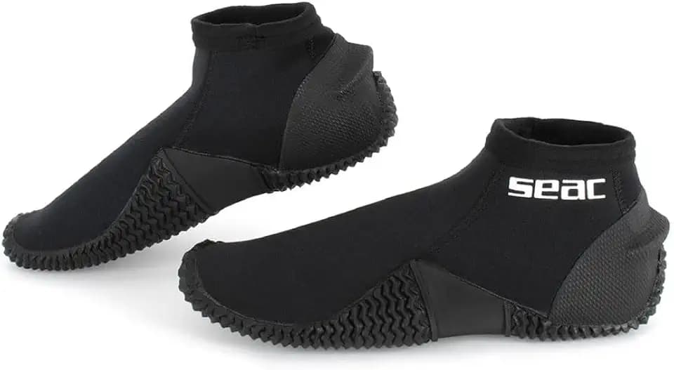 Seac Tropic, 2,5-mm-Neopren-Füßlinge mit starrer Sohle und Fersenschutz