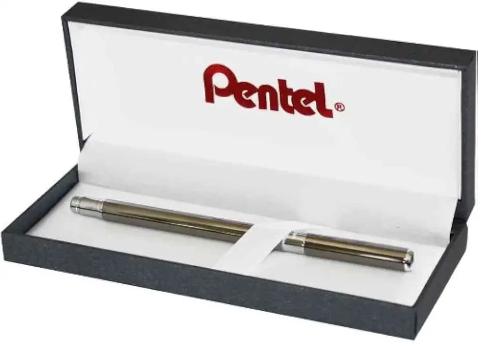 Pentel BL625-BOX Liquid Gel-Tintenroller EnerGel Slim, im Geschenketui