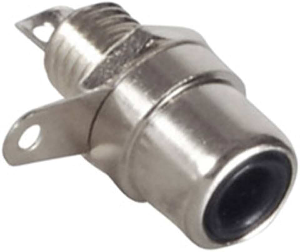 Chassis Jack Connector with RCA by Parts Express