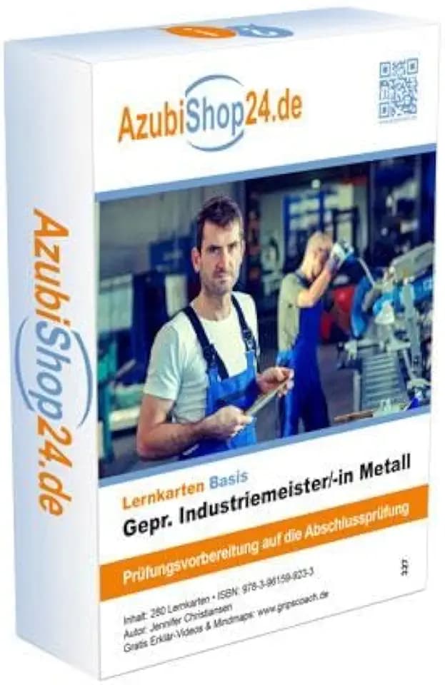 Lernkarten Geprüfter Industriemeister Metall
