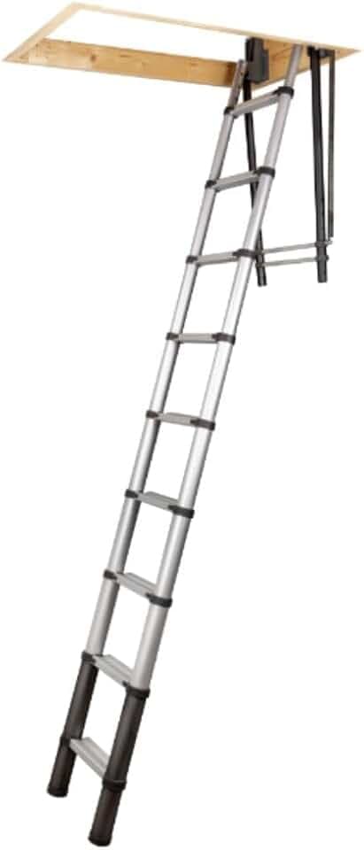 Teleskopleiter für Dachboden, Giraffe, 2,3–2,7 m