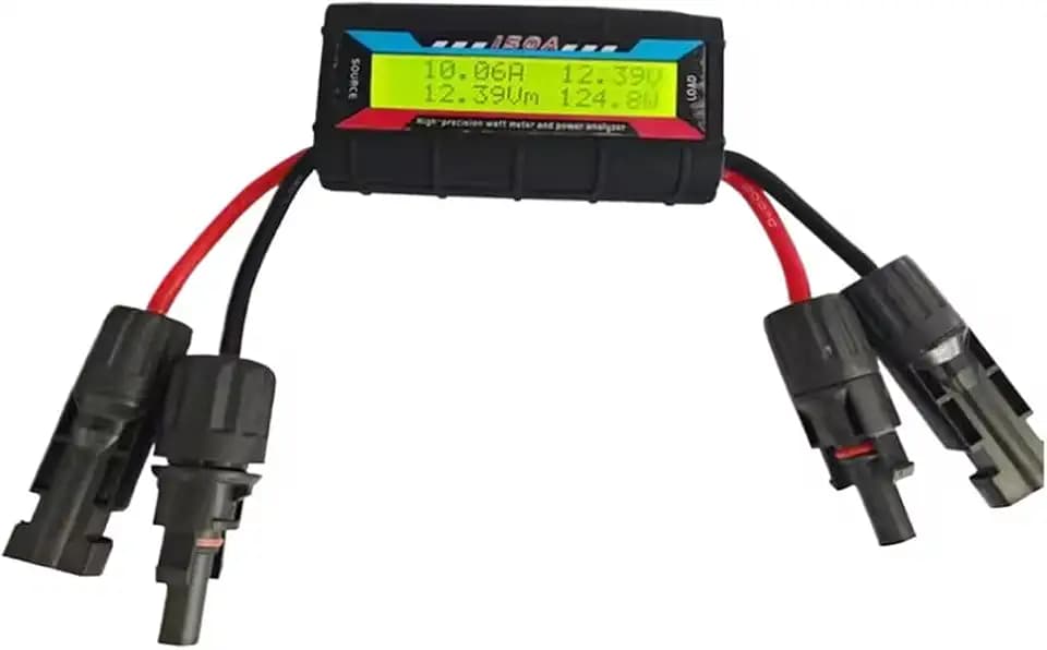 Leistungsanalysator für RC Flugzeugmodell, 150 A, Solarenergie-Tester mit Stecker.