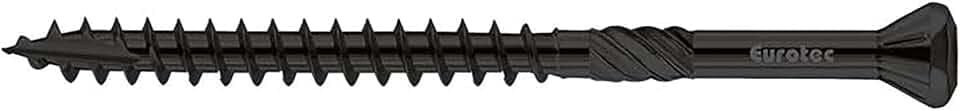 EUROTEC Hapatec Fassadenschraube 4.0 x 40 mm - Edelstahl C1, schwarz