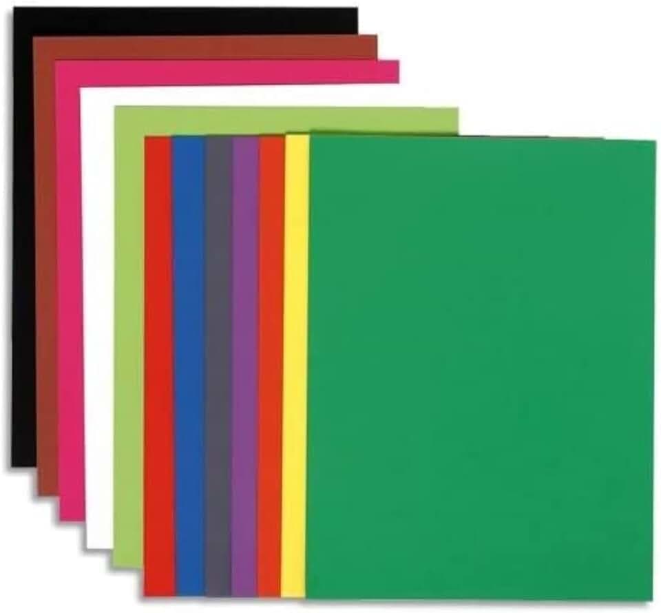 Exacompta 150001E 100er Pack Aktendeckel Forever DIN A4 aus flexiblem Recycling-Karton farbig sortiert Mappe blauer Engel zertifiziert Einschlagmappe