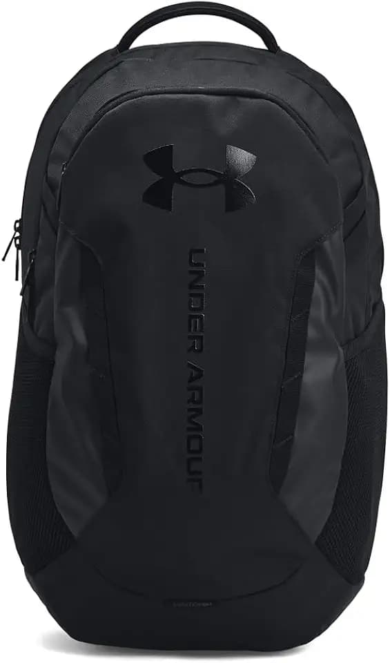 Under Armour Unisex Hustle 6.0 Backpack, 003 BLACK, OSFM